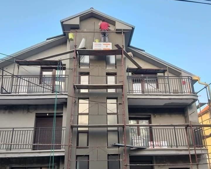 Fasada kuce na Zvezdari