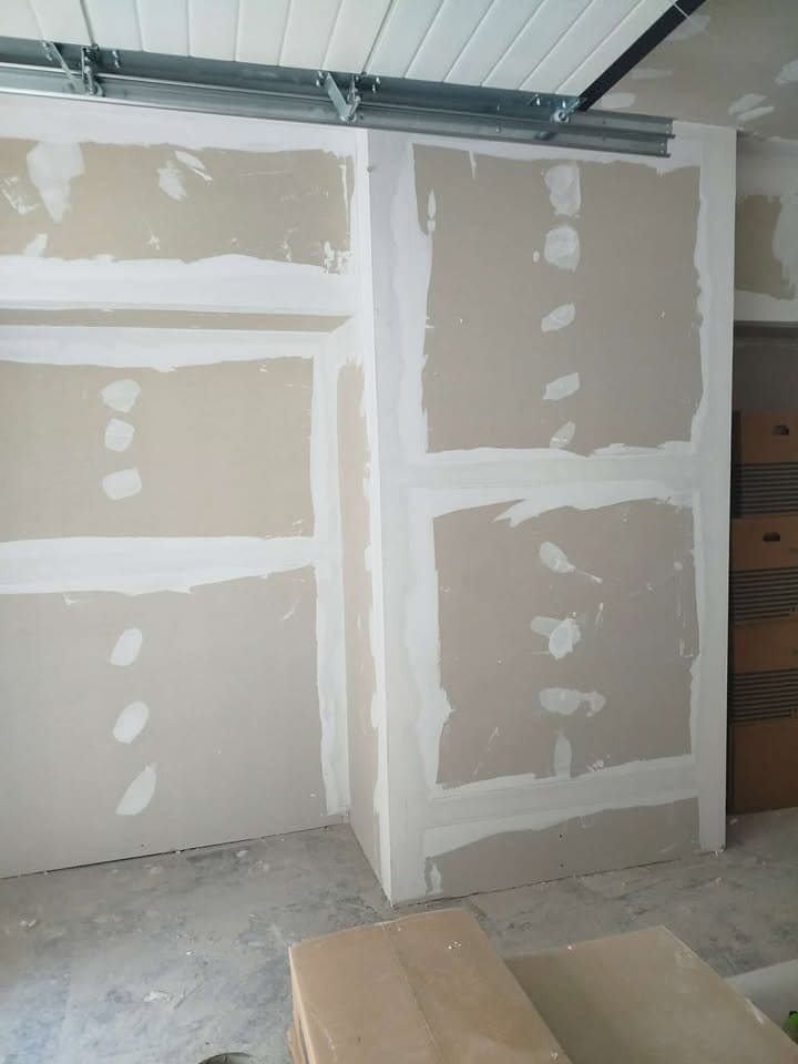 Gipsani radovi u garazi na Zvezdari