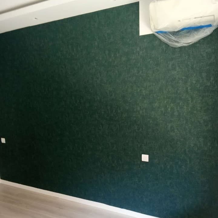 Gipsani zid i tapete uradjeni na Neimaru